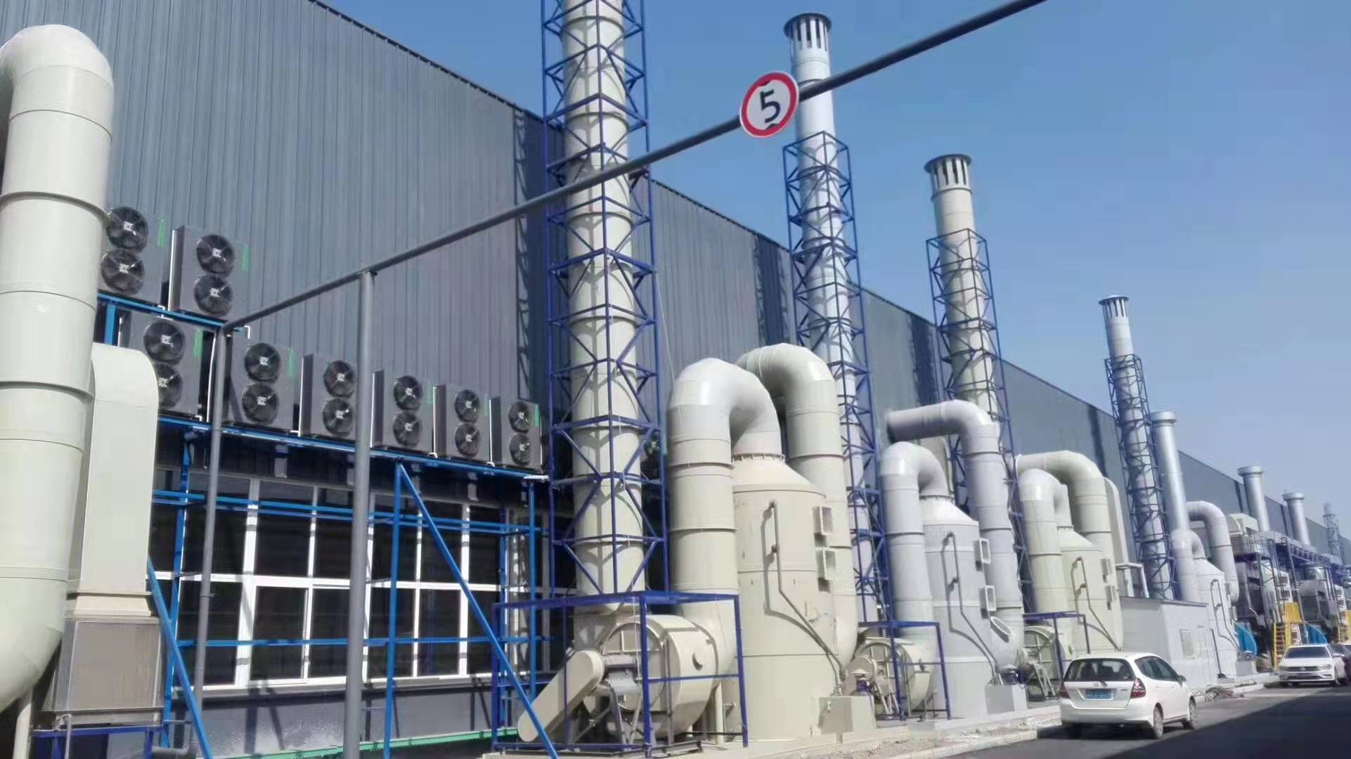 鎮(zhèn)江乳膠制品廠好評！耀先環(huán)境噴淋塔發(fā)揮大作用！